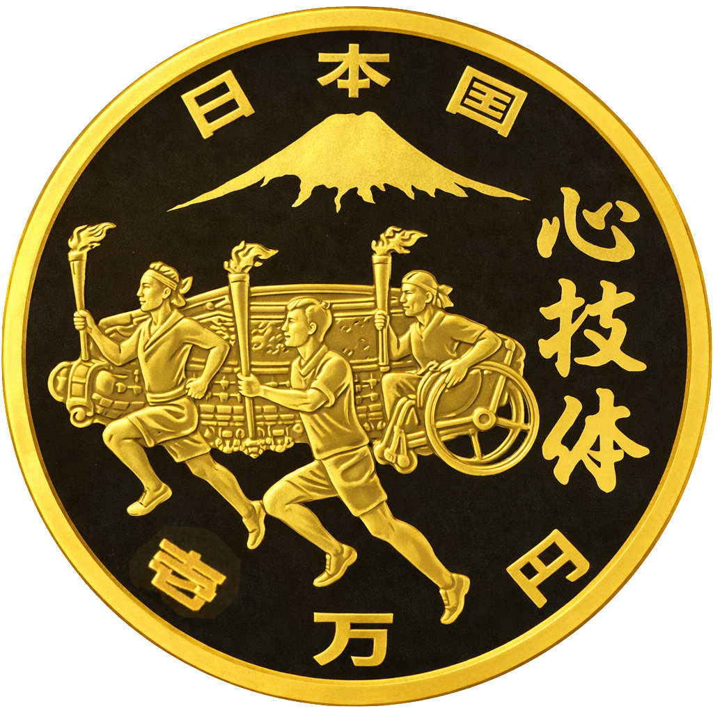 2020年東京オリンピック競技大会記念1万円金貨（4次）
