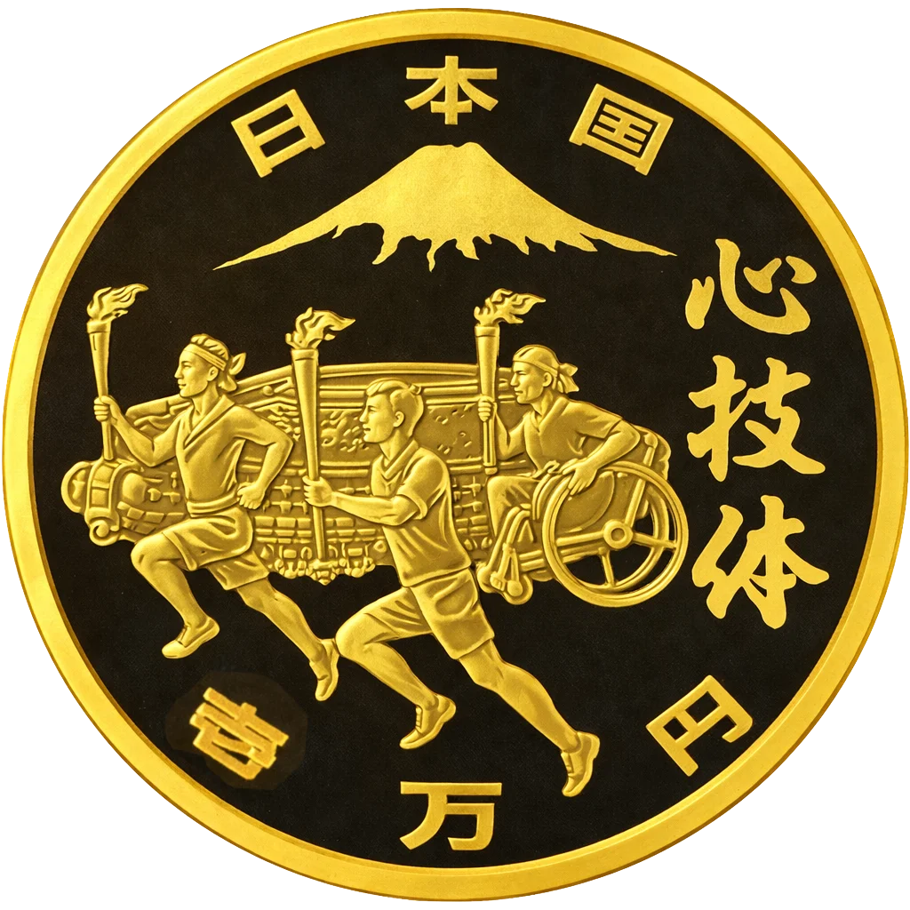 2020年東京オリンピック競技大会記念1万円金貨（4次）