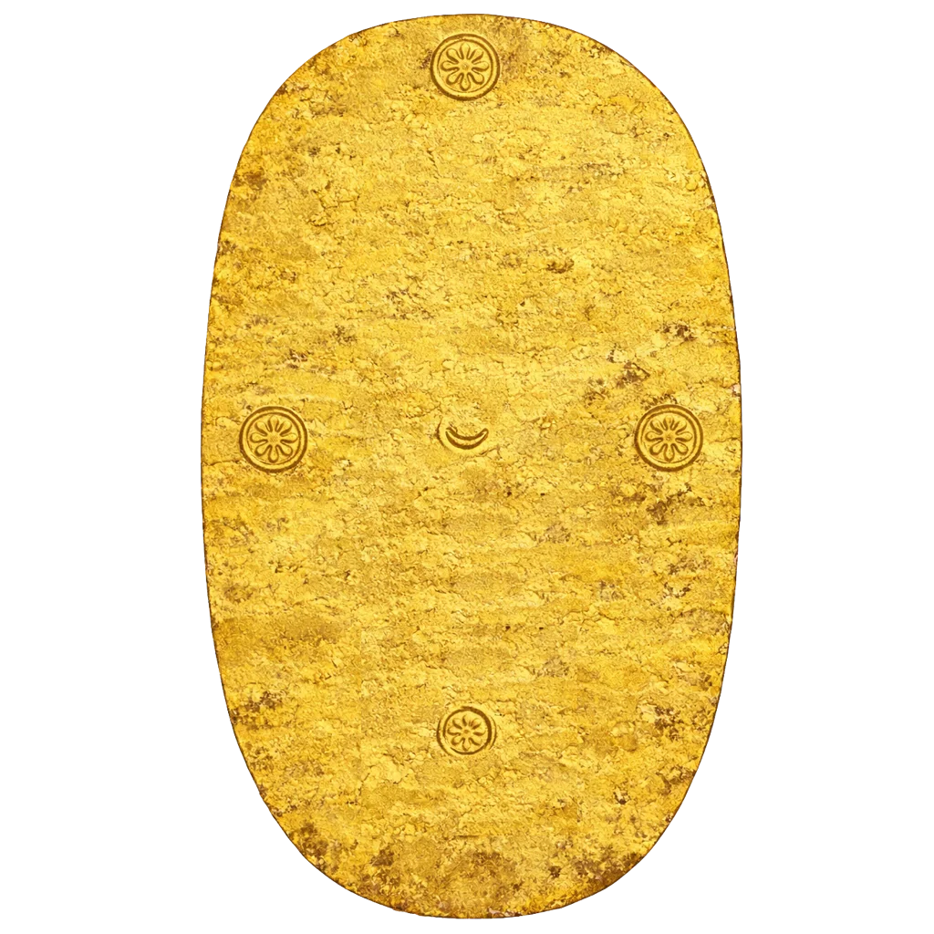 天正大判金 裏面